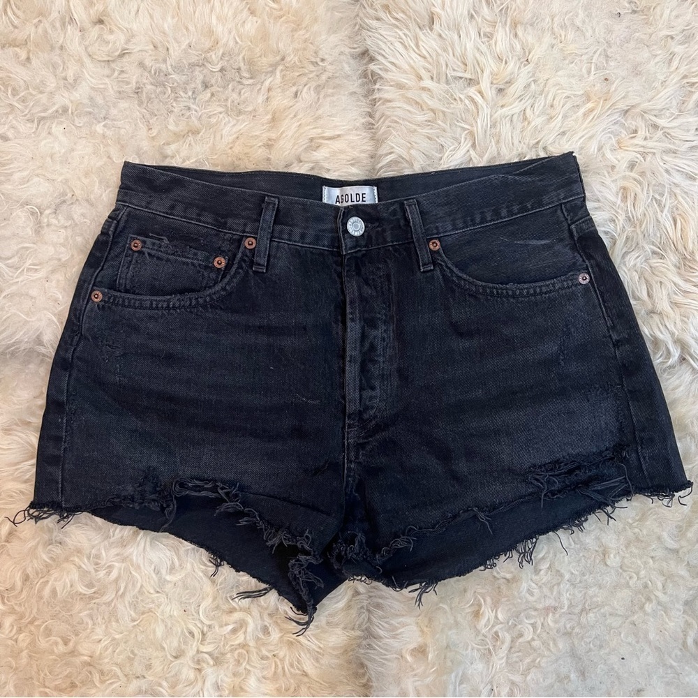 AGOLDE Parker Denim Shorts
